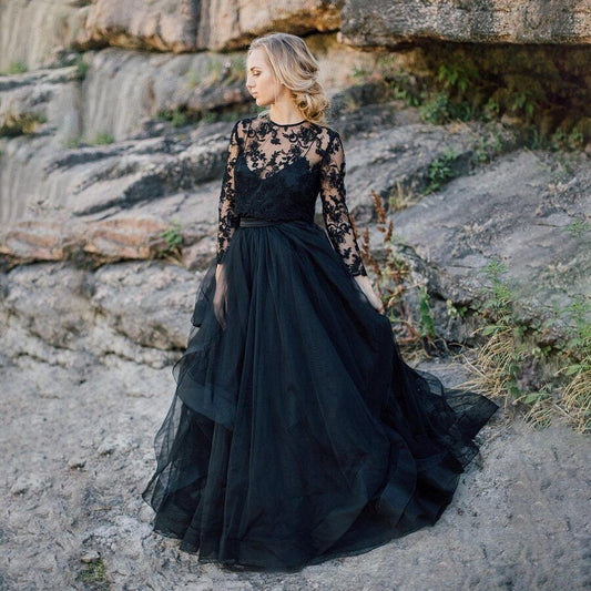 Why You Should Say I Do in A Black Wedding Dress?