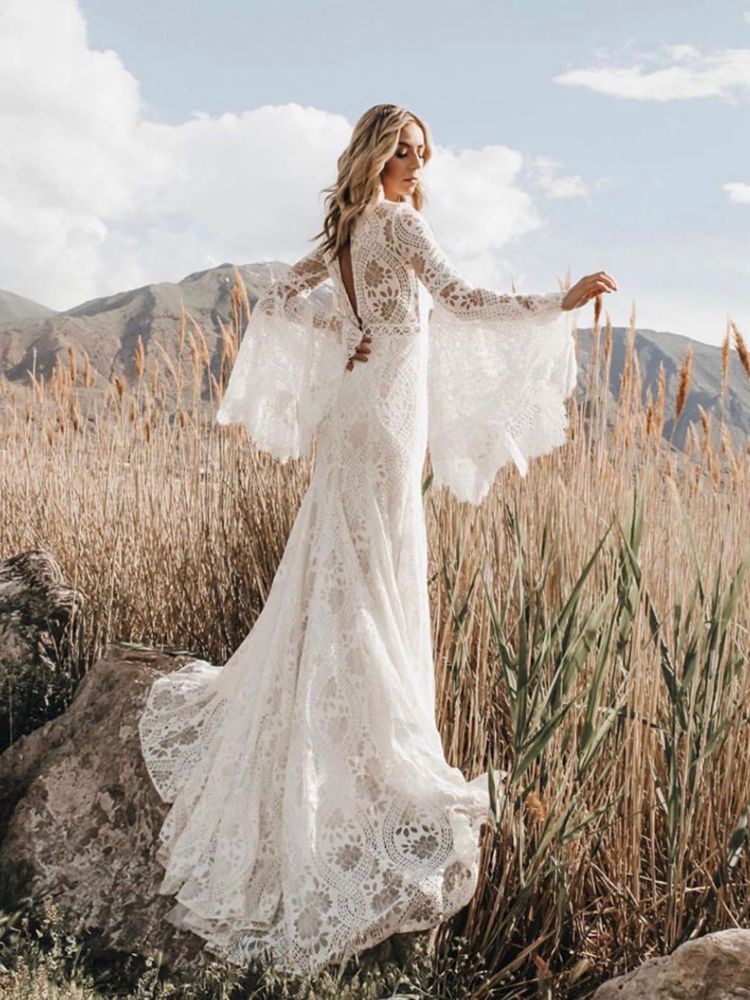 Boho Wedding Dress Ideas for Every Season