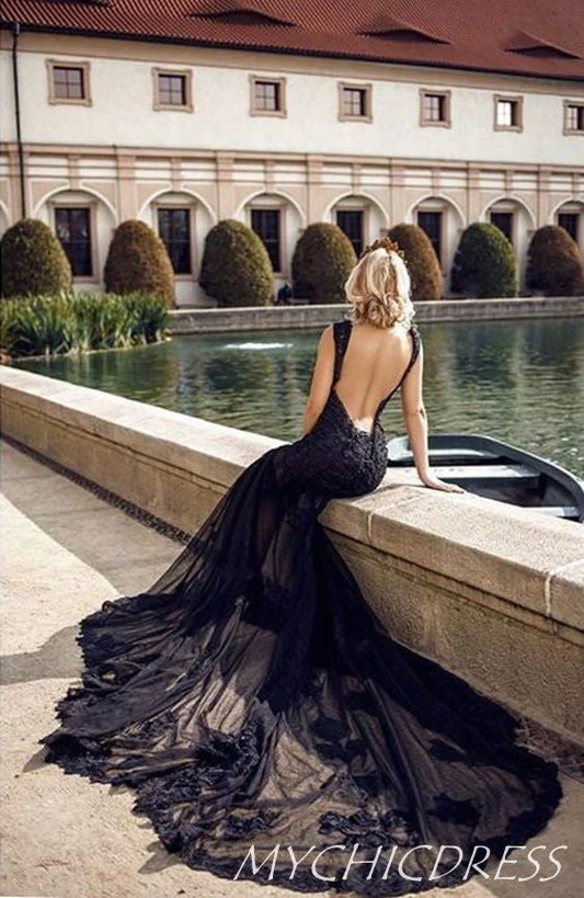 Trending black wedding dress ideas for 2023 MyChicDress