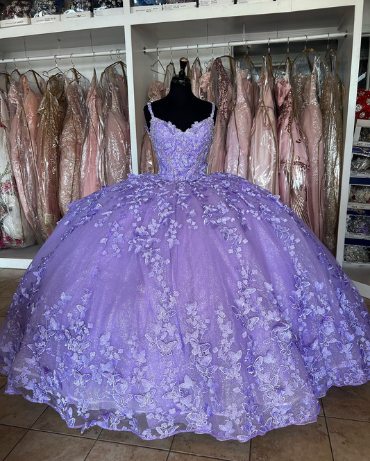 Why the Purple quinceanera dresses with butterflies is popular? MyChicDress