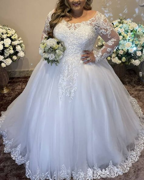 Top 6 Plus size wedding dresses for curvy brides - MyChicDress