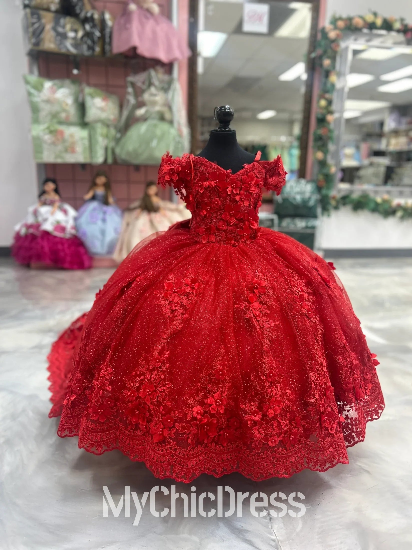 Mini Quinceanera Dress