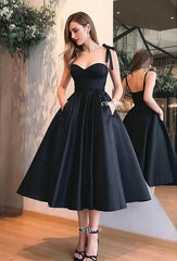 Vestido de baile vermelho linha na altura do joelho espartilho de cetim