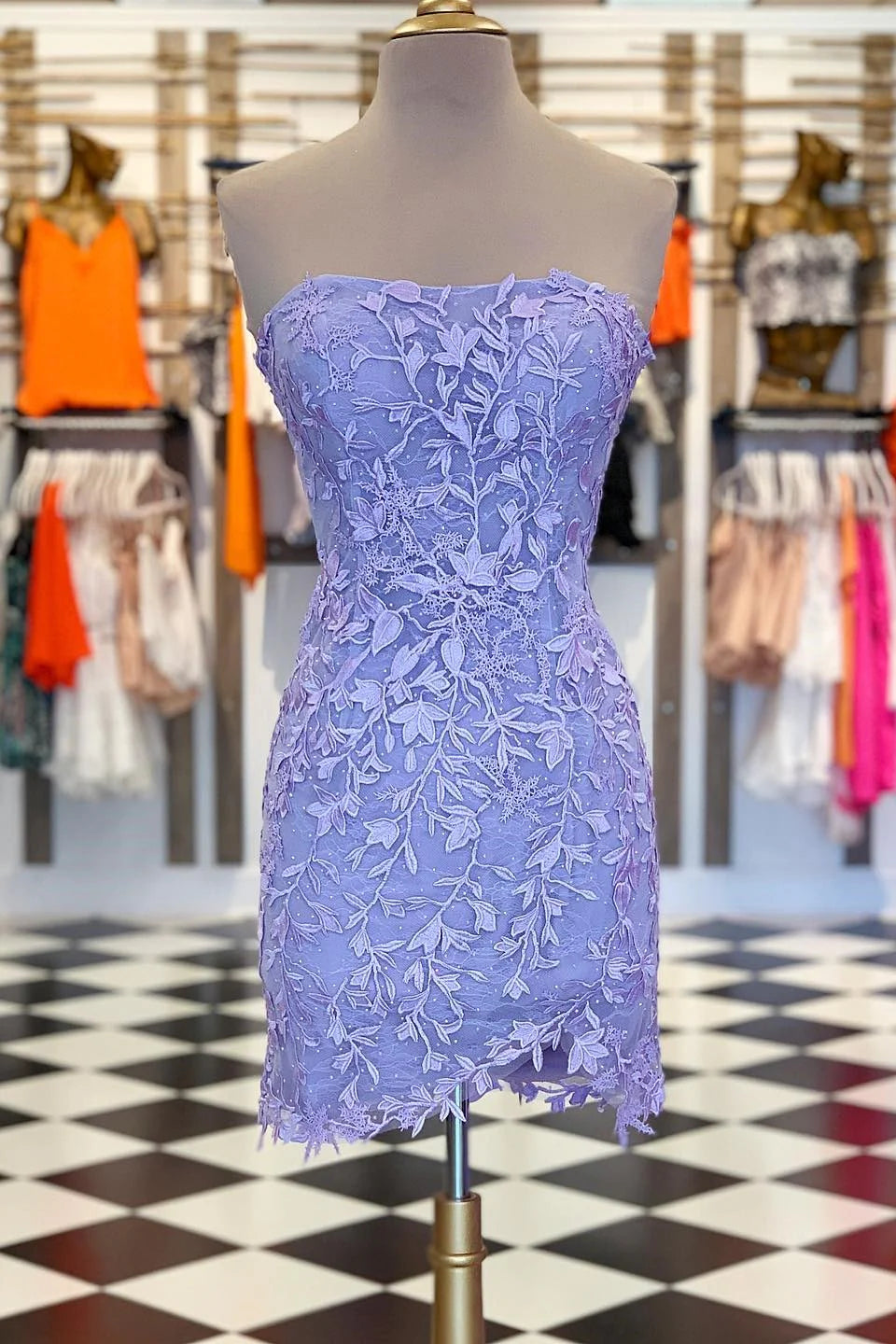 Lace Yellow Bodycon 2025 Homecoming Dresses Short Appliques Beading - MyChicDress