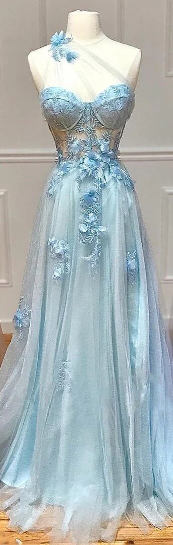 2025 Preto Um Ombro Longo Vestidos de Baile Vestido Formal com Fenda