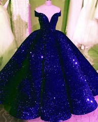 Sparkly Purple Quinceanera Dresses 2024 Sequins Beaded Corset Sweet 16 Dress