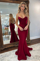 Sexy Emerald Green Halter Formal Dress Satin Prom Dress UK Beaded - MyChicDress