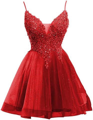 Vestido curto de renda champanhe com decote em V Tule Quinceanera Dama Vestidos