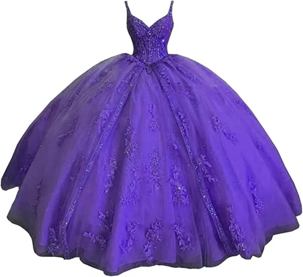 Fairy-Tale Blue Sweet 16 Quinceanera Dresses with Detachable Sleeves