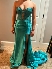 2025 Vestido longo magenta formal fúcsia vestido de baile cetim sem alças