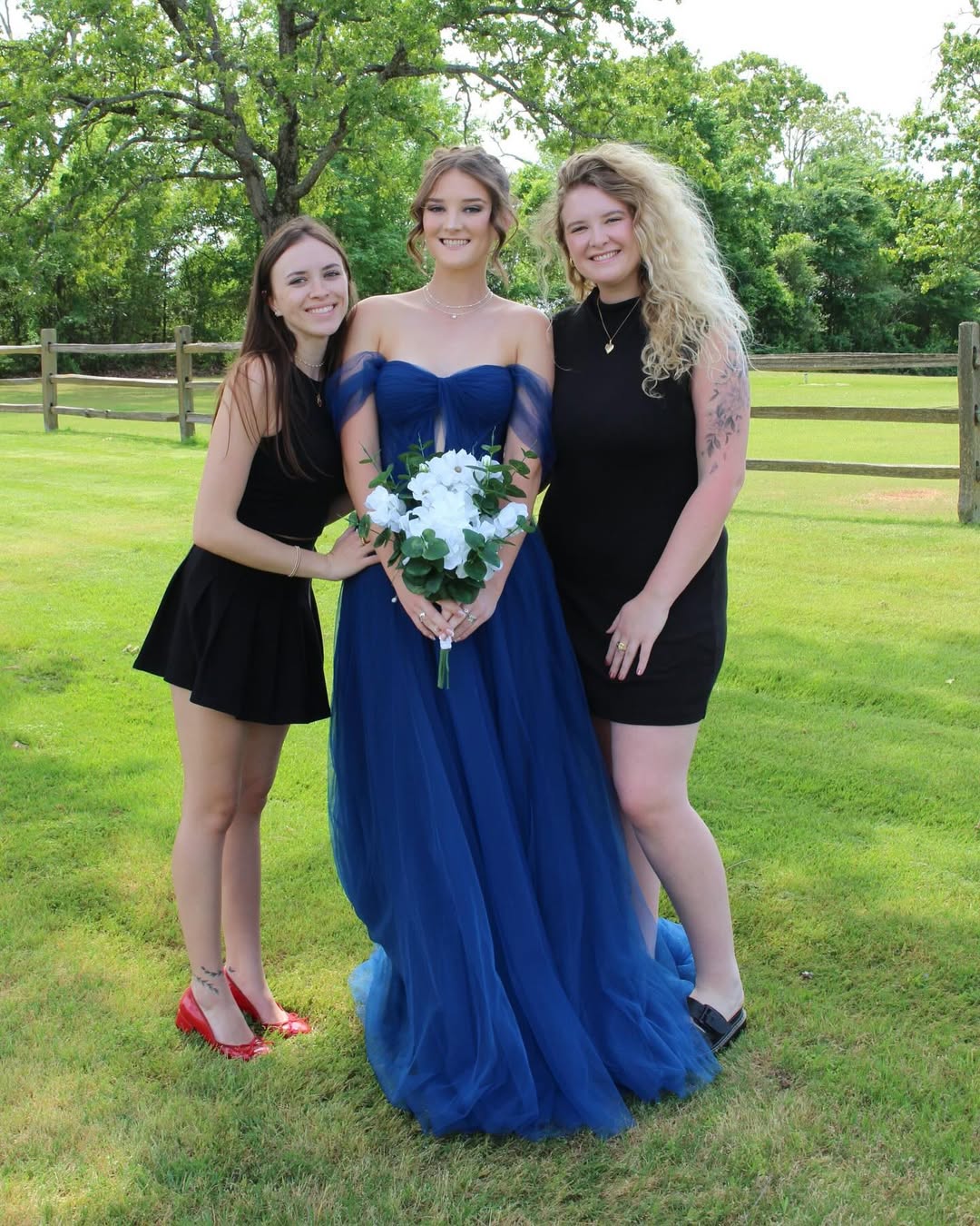 Off the Shoulder Tulle Royal Blue Prom Dress Floor Length Maxi Dress