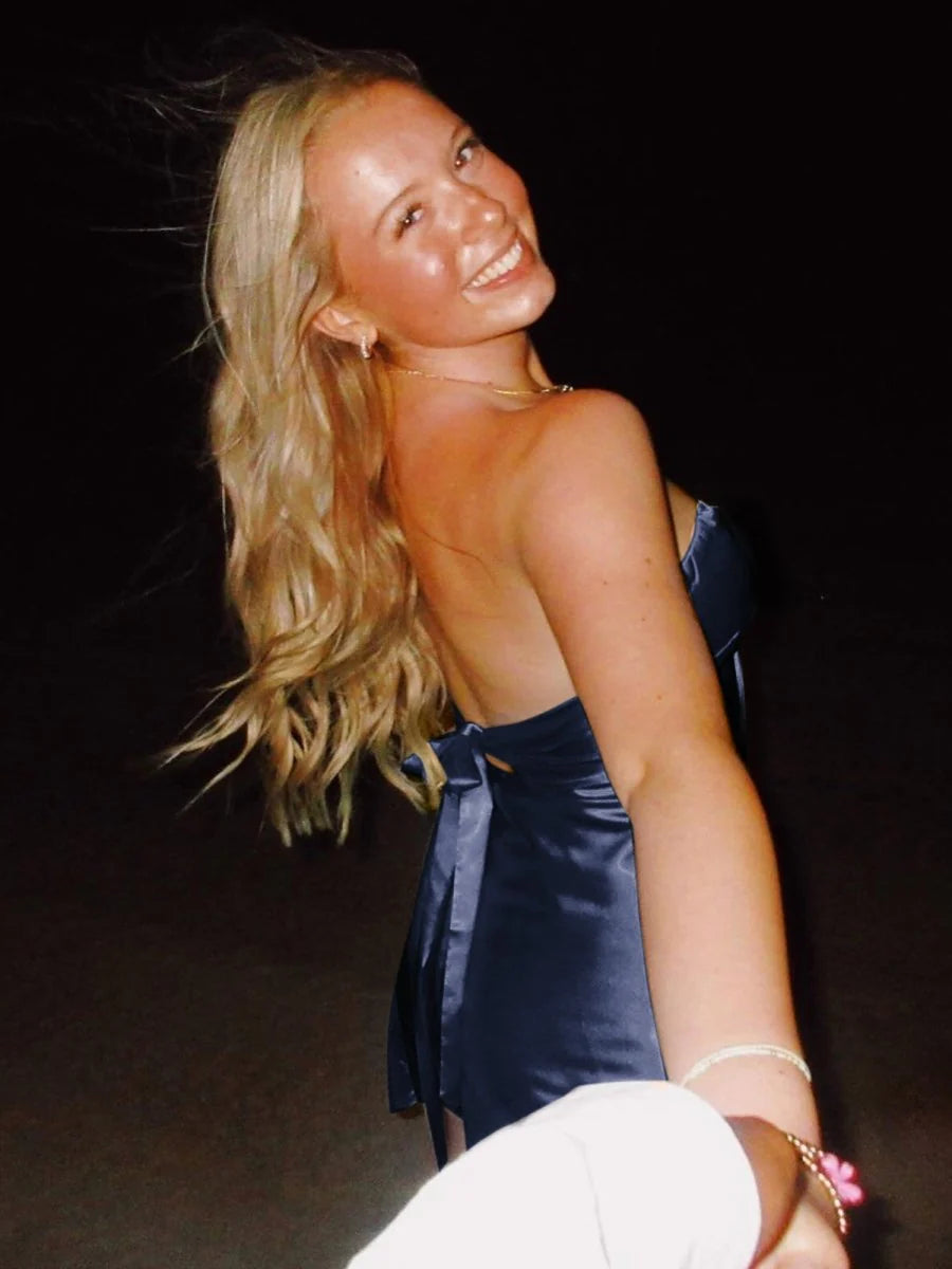 Cheap Homecoming Dress Under 100 Sweetheart Silk Satin