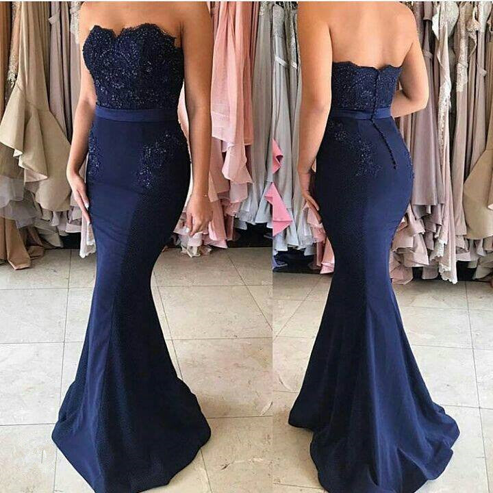 Navy Blue Prom Dresses