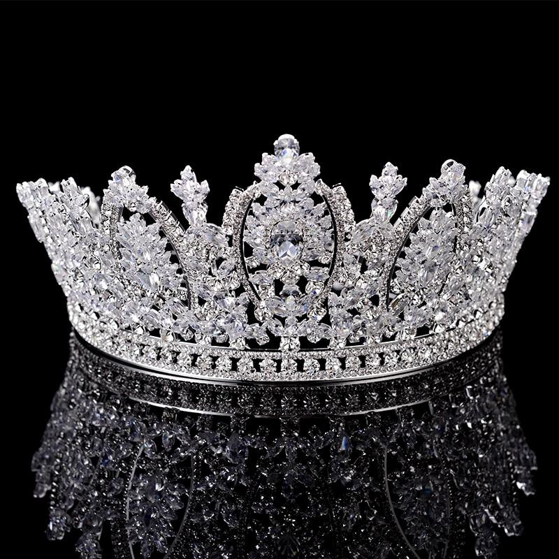 Crystals Princess Diamond Crown for Wedding Party MyChicDress