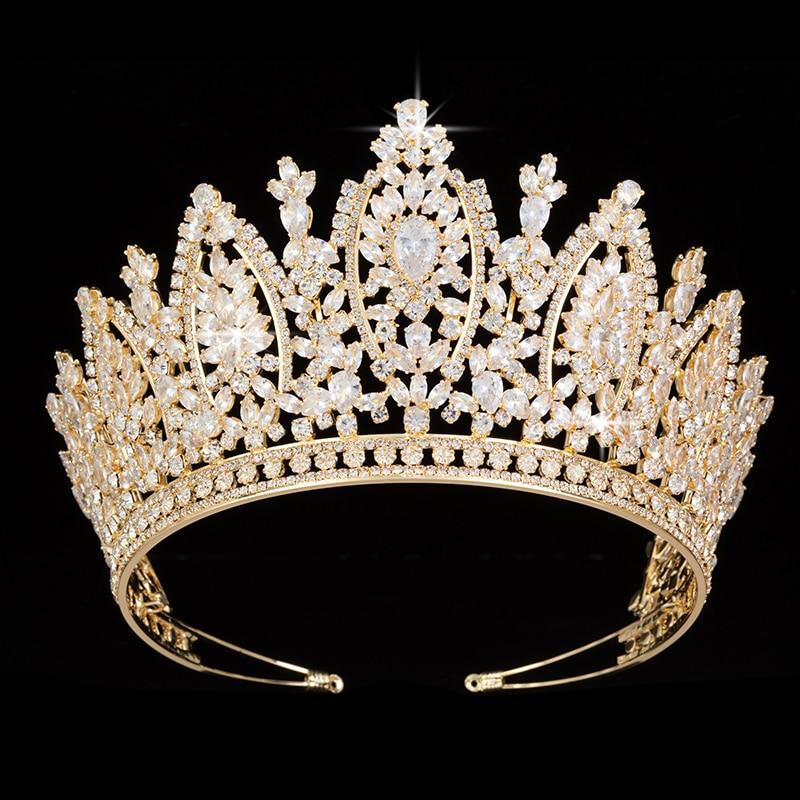 Crystals Princess Diamond Crown for Wedding Party MyChicDress