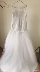 Custom Made Mermaid Lace Africa Wedding Dresses Long Appliques Gown MyChicDress