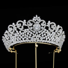 Luxury Rhinestone Quinceanera Headwear Crown Tiaras Bridal Crowns MyChicDress