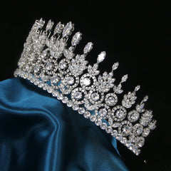 Luxury Crystal Tiara Quinceanera Crown Princess Crowns Wedding Crowns