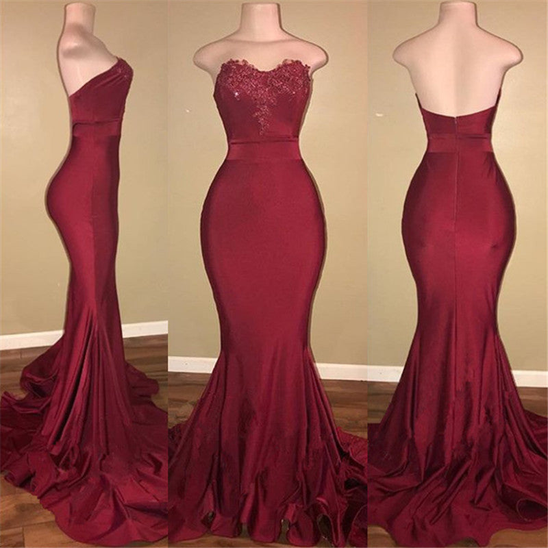 Strapless formal Dresses