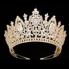 Cristais Princess Diamond Crown para festa de casamento