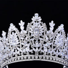 Cristais Princess Diamond Crown para festa de casamento