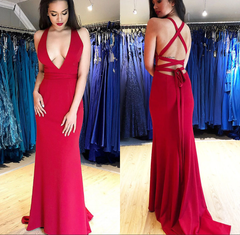 Long Red Prom Dresses