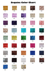 Color Swatch Book for Chiffon, Satin, Elastic Satin, Spandex, Sequin