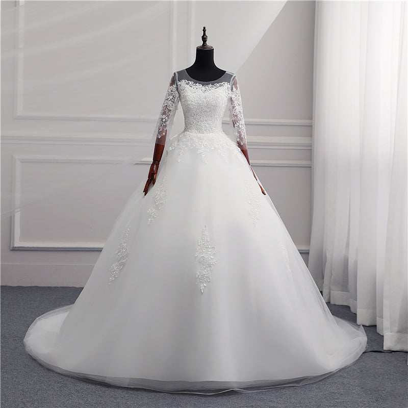 Lace Ball Gown Wedding Dresses